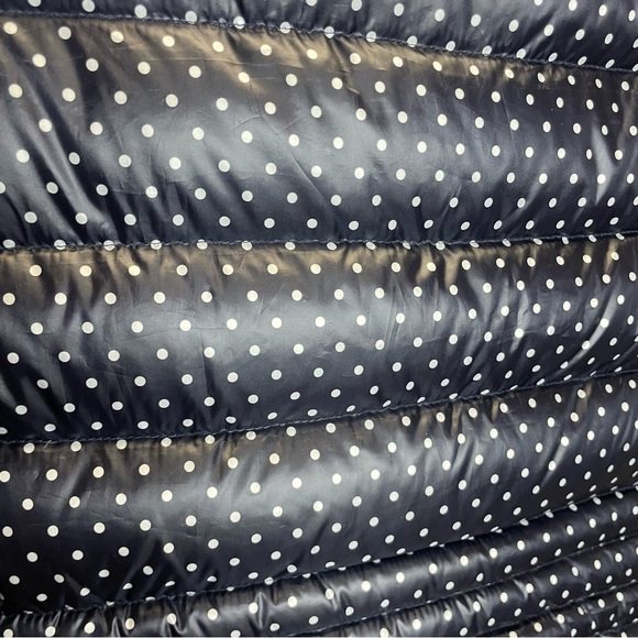 Vince Camuto Down Filled Packable Polka Dot Puffer Vest - Picture 7 of 7